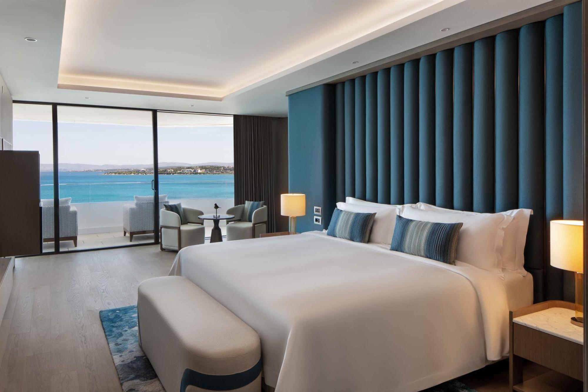 Ecksuite Reges mit 1 Schlafzimmer, 1 Kingsize-Bett, Meerblick